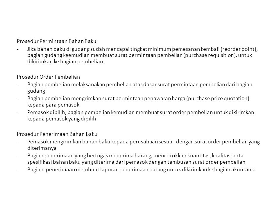 Surat Order Pembelian